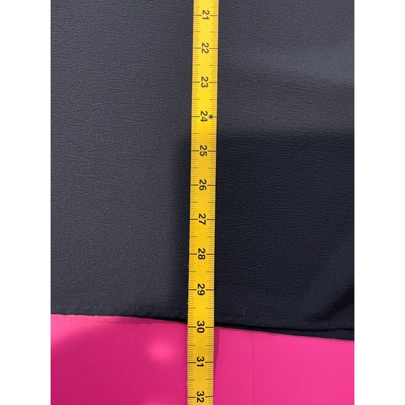 MICHAEL MICHAEL KORS Black Sheer Flowy Poncho Top Size L/XL Oversized Going Out - Picture 7 of 7